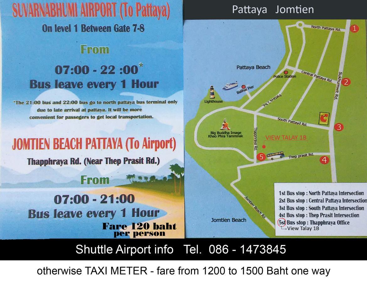 View Talay 1B Studio Pattaya Buitenkant foto